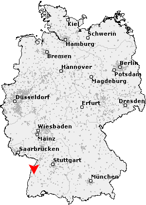 Postleitzahl Berghaupten - Baden Württemberg (PLZ Deutschland)