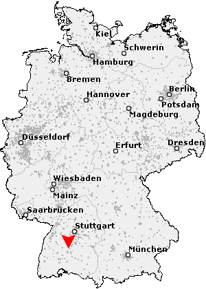 Postleitzahl Bisingen - Baden Württemberg (PLZ Deutschland)