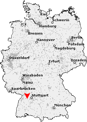 Postleitzahl Calw - Baden Württemberg (PLZ Deutschland)