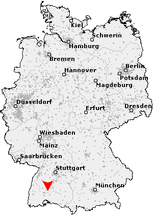 Postleitzahl Denkingen Baden Württemberg (PLZ Deutschland)