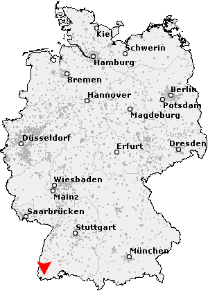 Postleitzahl Schopfheim - Baden Württemberg (PLZ Deutschland)