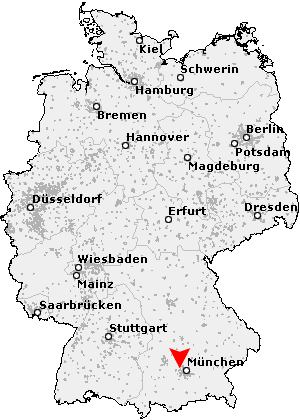 Postleitzahl Gröbenzell - Bayern (PLZ Deutschland)