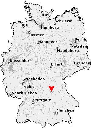 Postleitzahl Nürnberg - Bayern (PLZ Deutschland)