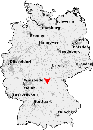 Karte von Oberschwappach