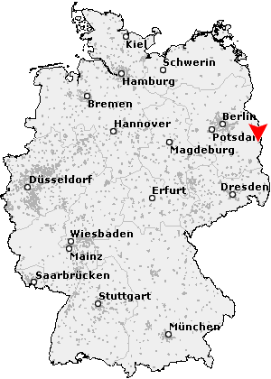 Postleitzahl Eisenhüttenstadt - Brandenburg (PLZ Deutschland)