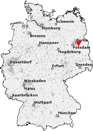 Postleitzahl Niederlehme - Königs Wusterhausen (PLZ Deutschland)