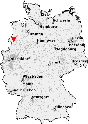 Postleitzahl Emsbüren - Niedersachsen (PLZ Deutschland)