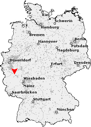 Postleitzahl Brohl-Lützing - Rheinland Pfalz (PLZ Deutschland)