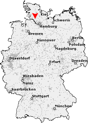 Postleitzahl Dägeling - Schleswig Holstein (PLZ Deutschland)