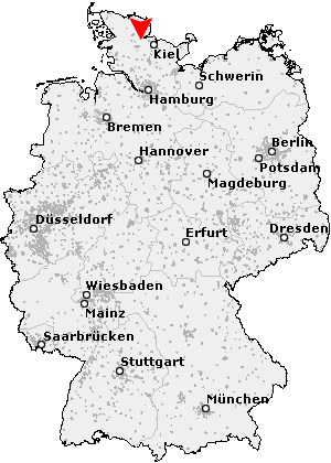 Postleitzahl Groß Wittensee - Schleswig Holstein (PLZ Deutschland)