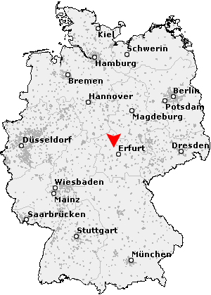 Postleitzahl Bad Tennstedt - Thüringen (PLZ Deutschland)