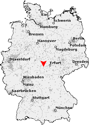 Postleitzahl Ruhla - Thüringen (PLZ Deutschland)