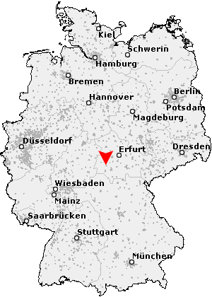 Postleitzahl Schmalkalden - Thüringen (PLZ Deutschland)